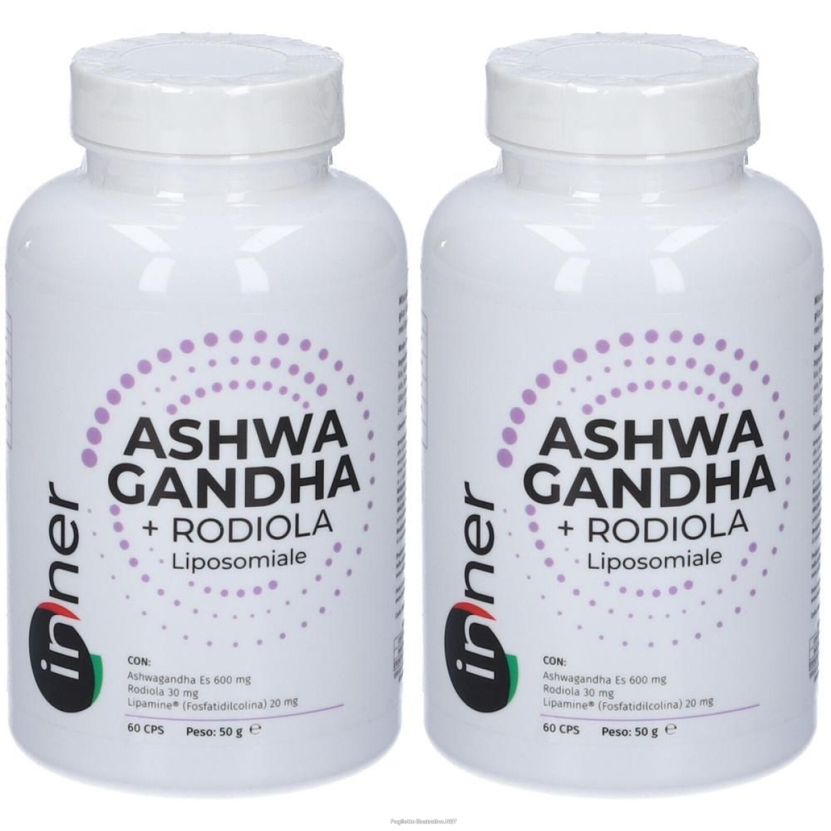 Cerca Offerte di inner® ashwagandha + rodiola liposomiale 2x1 pz capsule e acquista online