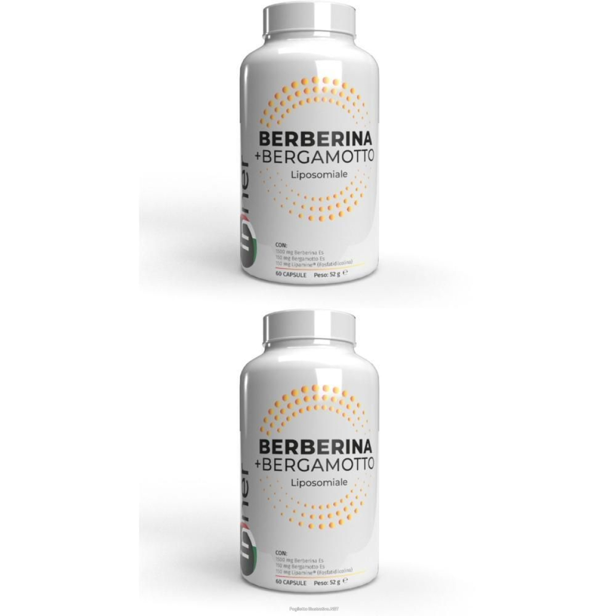 Cerca Offerte di inner® berberina + bergamotto liposomiale 2x52 g capsule e acquista online