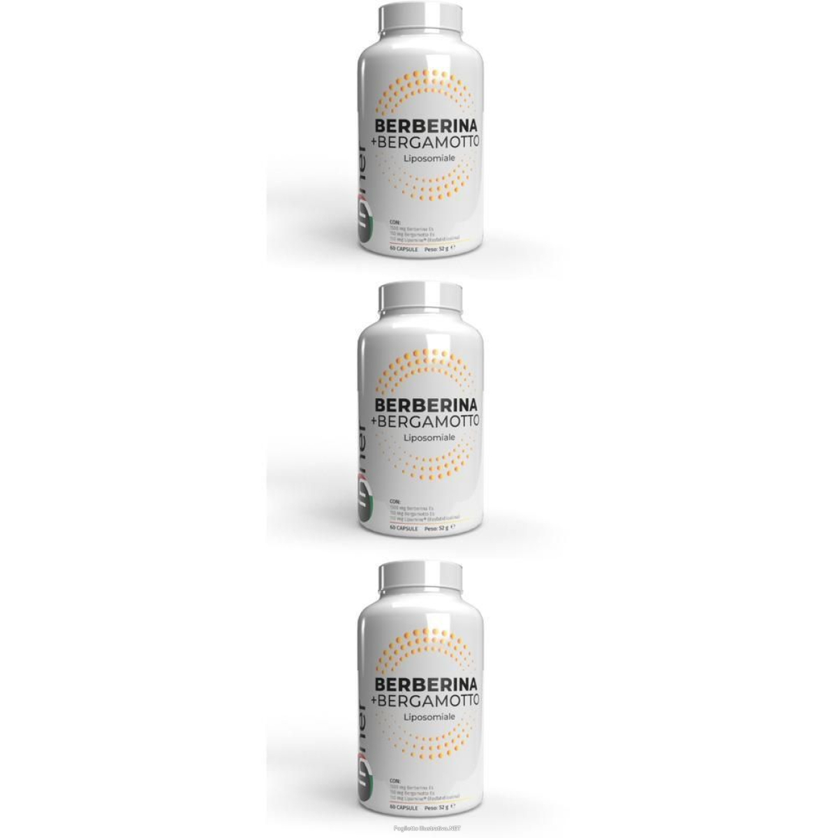 Cerca Offerte di inner® berberina + bergamotto liposomiale 3x52 g capsule e acquista online