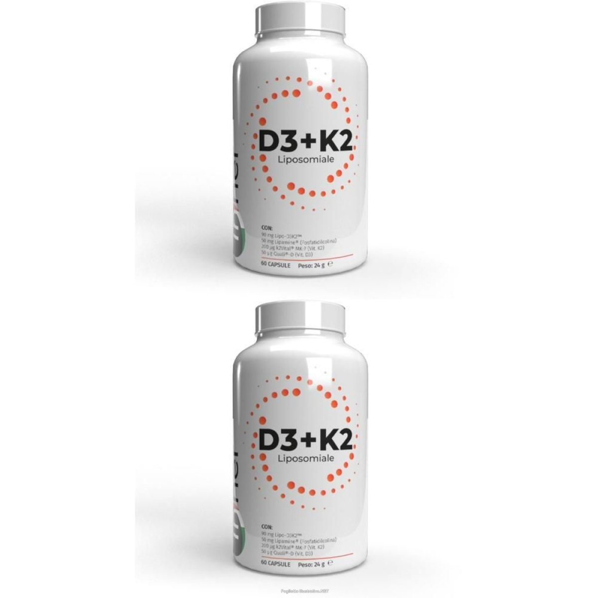 Cerca Offerte di inner® d3 + k2 liposomiale 2x24 g capsule e acquista online