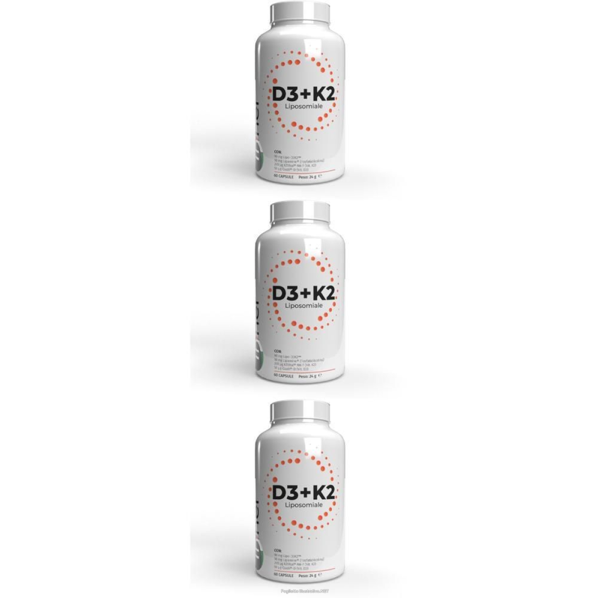 Cerca Offerte di inner® d3 + k2 liposomiale 3x24 g capsule e acquista online