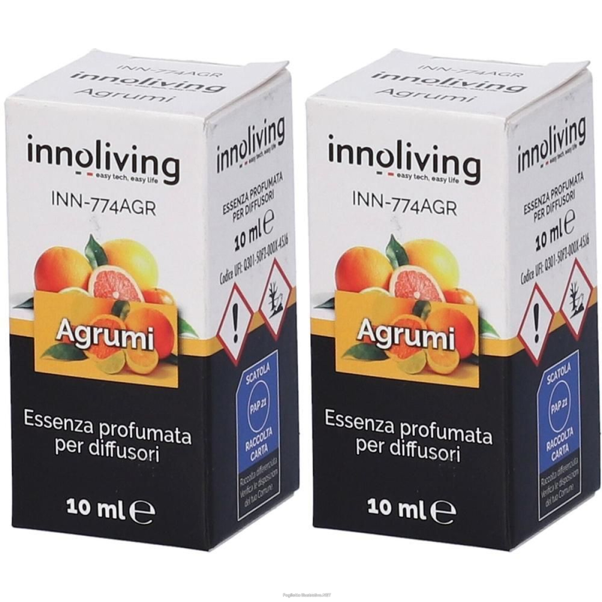 Cerca Offerte di innoliving essenza profumata per diffusori agrumi 2x1 st e acquista online
