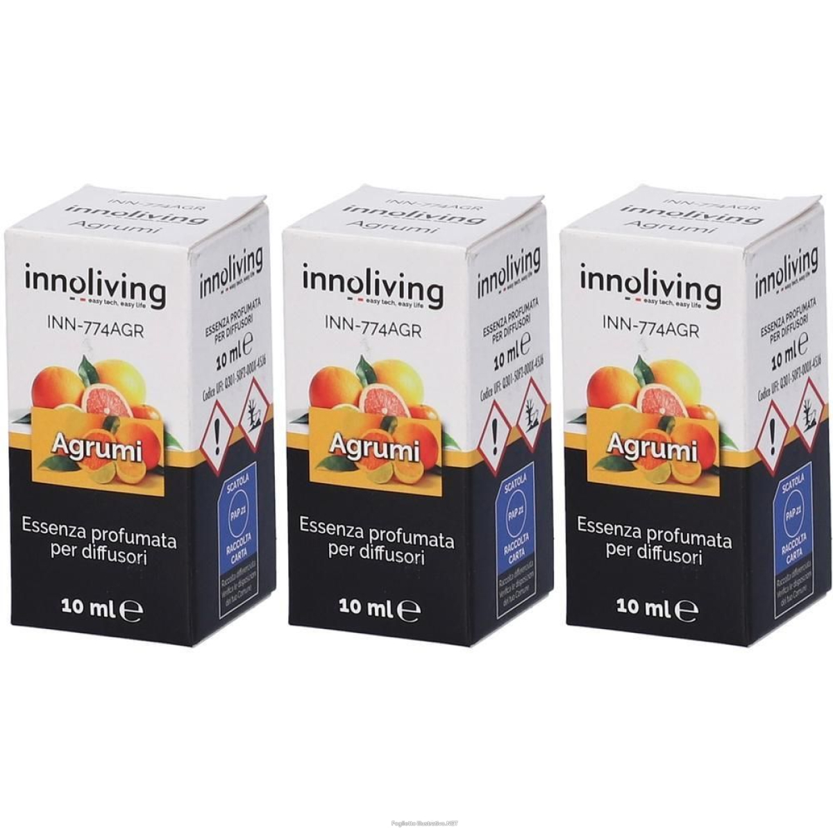 Cerca Offerte di innoliving essenza profumata per diffusori agrumi 3x1 st e acquista online