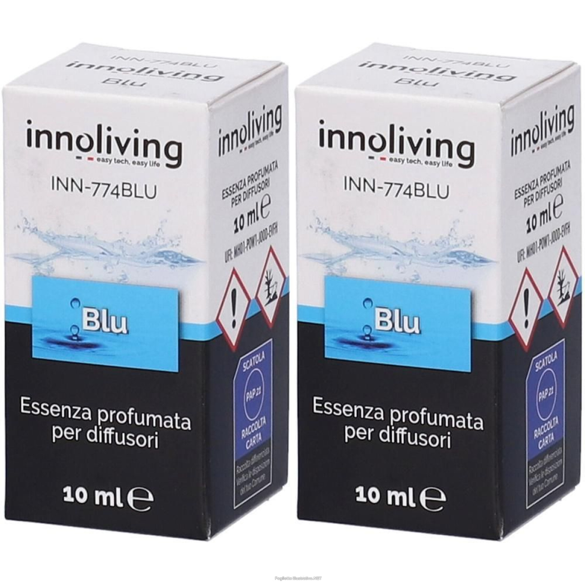 Cerca Offerte di innoliving essenza profumata per diffusori blu 2x1 st e acquista online