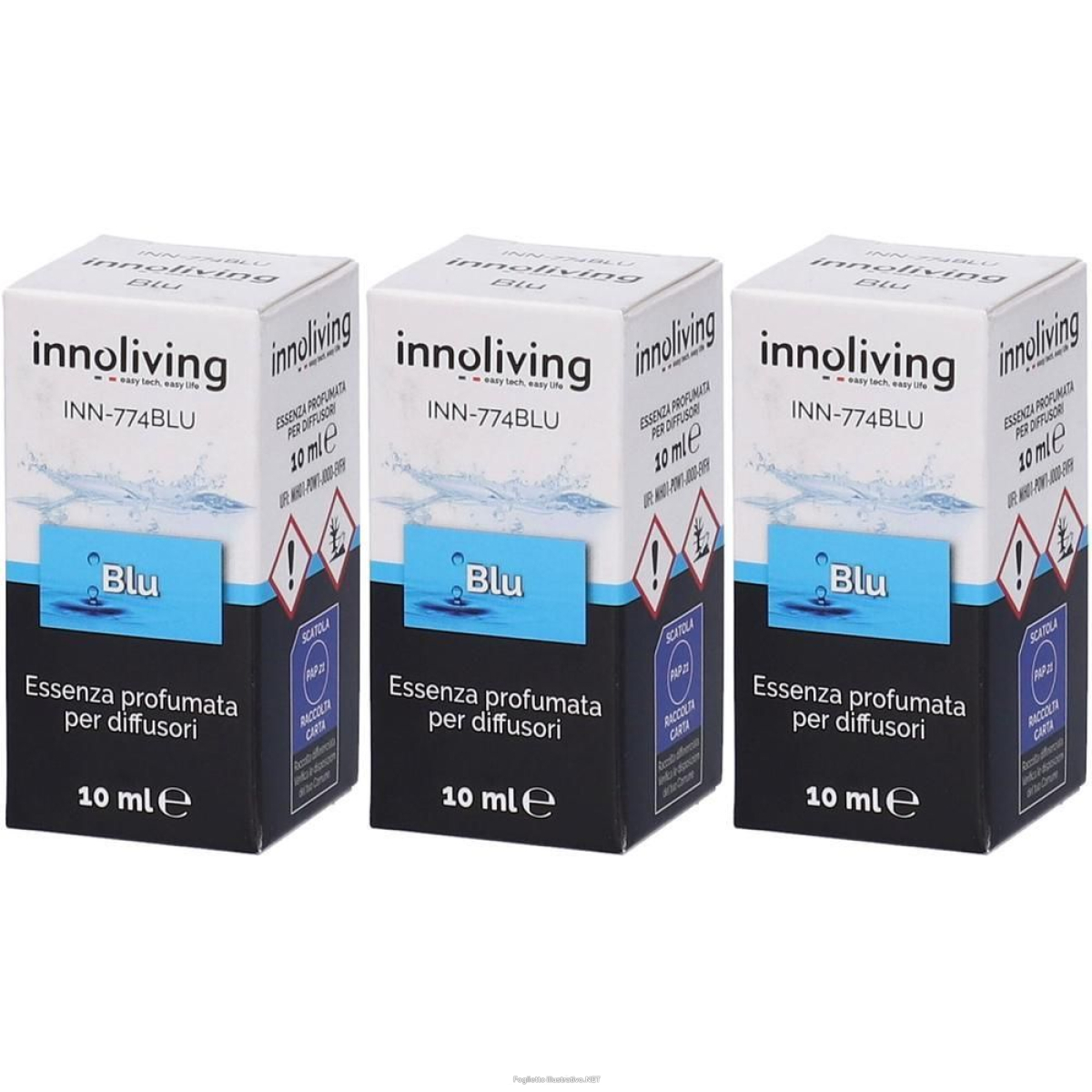 Cerca Offerte di innoliving essenza profumata per diffusori blu 3x1 st e acquista online