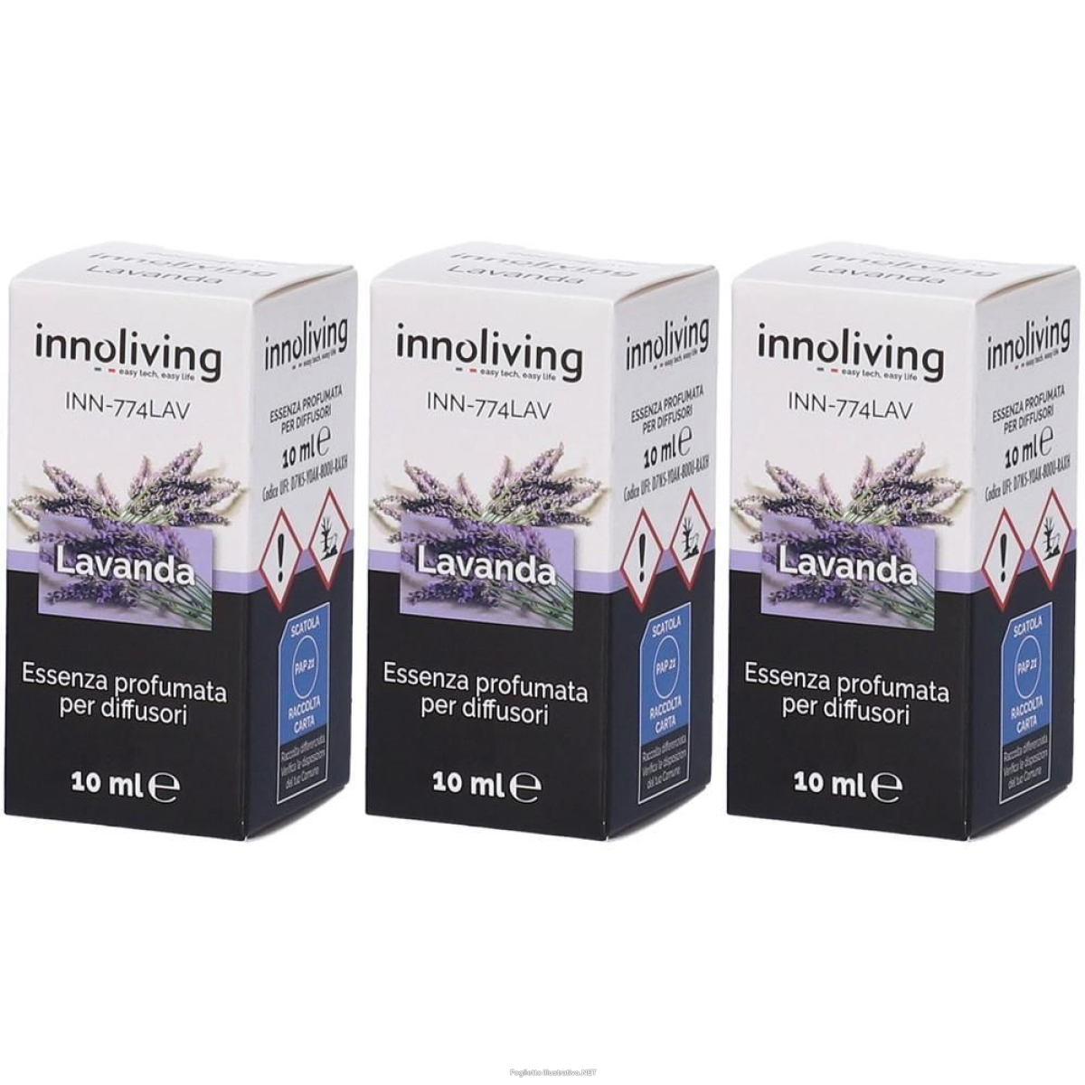 Cerca Offerte di innoliving essenza profumata per diffusori lavanda 3x1 st e acquista online