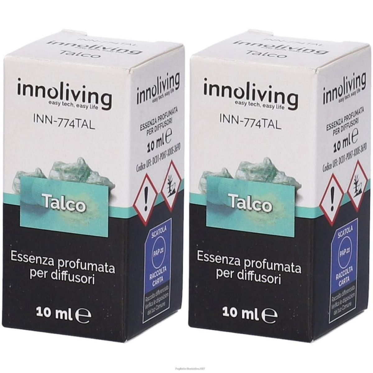 Cerca Offerte di innoliving essenza profumata per diffusori talco 2x1 st e acquista online