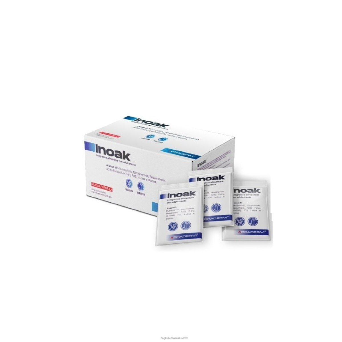 Cerca Offerte di inoak 30 bustine nuova formula braderm e acquista online