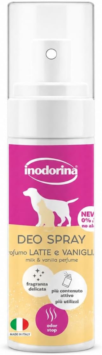 Cerca Offerte di Inodorina deodorante igienizzante spray latte vaniglia 150ml e acquista online