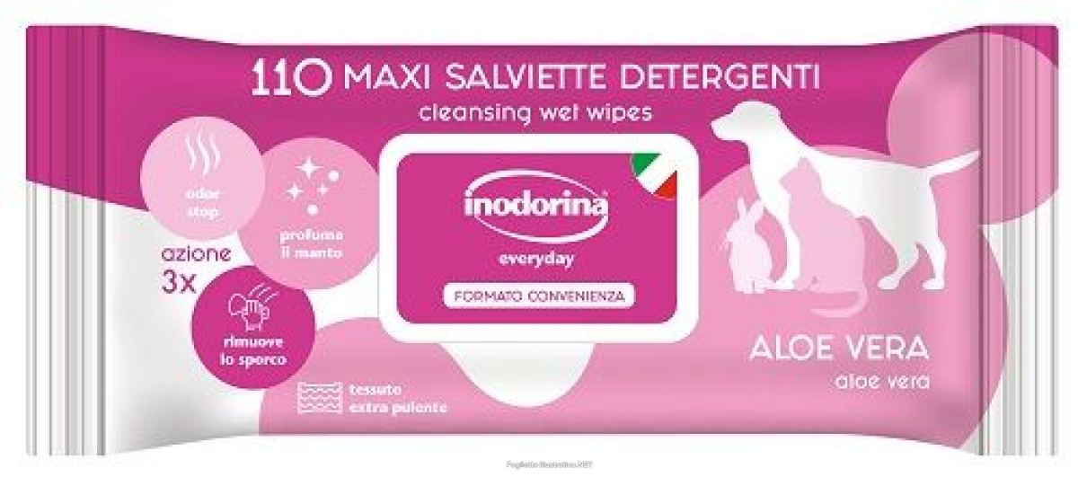 Cerca Offerte di inodorina refresh salviette aloe vera 110pz e acquista online