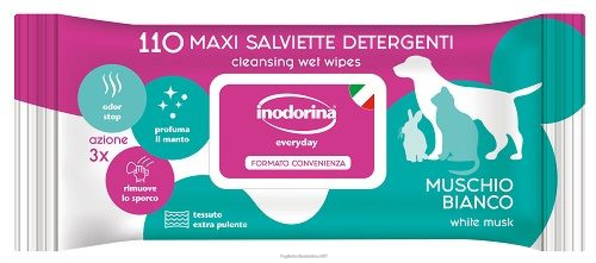 Cerca Offerte di inodorina refresh salviette muschio bianco 110pz e acquista online