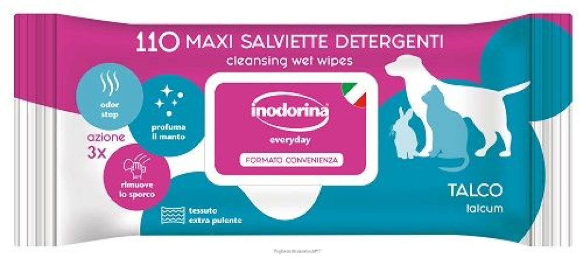 Cerca Offerte di inodorina salviette everyday talco 110 pezzi e acquista online