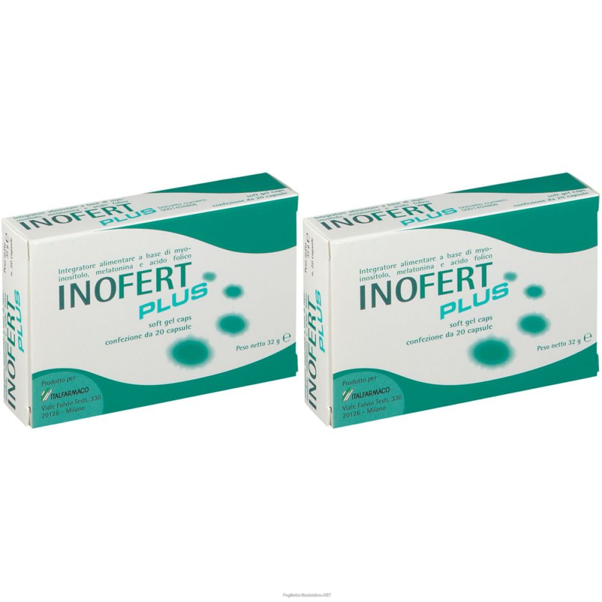 Cerca Offerte di inofert plus set da 2 2x20 pz capsule morbide e acquista online