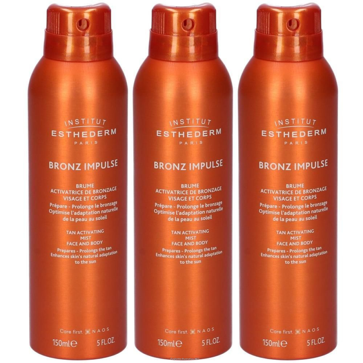 Cerca Offerte di institut esthederm italia bronz impulse spray viso e corpo 3x150 ml e acquista online