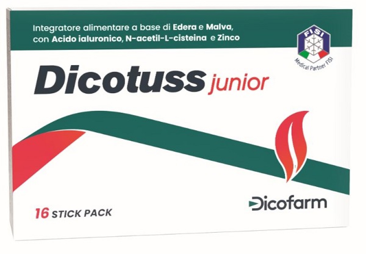 Cerca Offerte di Integratore dicotuss junior edera e malva, 16 stick pack e acquista online