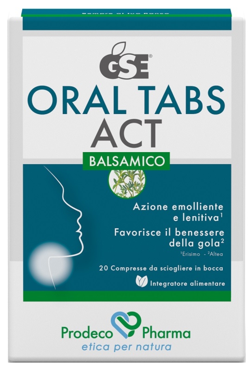 Cerca Offerte di Integratore gse oral tabs act balsamico gola, 20 compresse e acquista online