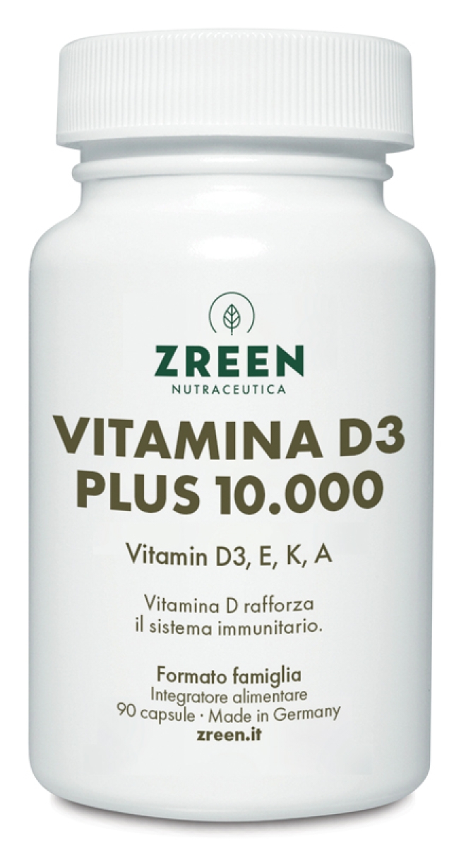 Cerca Offerte di Integratore zreen vitamina d3 plus 10000 ui, 90 capsule e acquista online