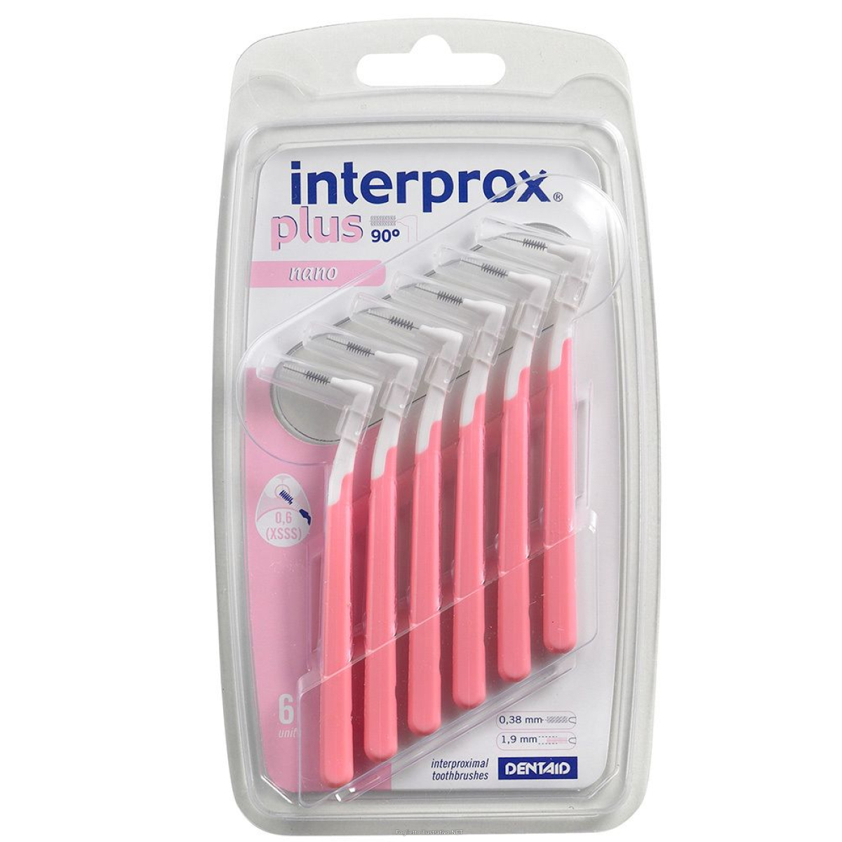 Cerca Offerte di interprox plus nano rosa 6 pezzi pz spazzolino da denti e acquista online
