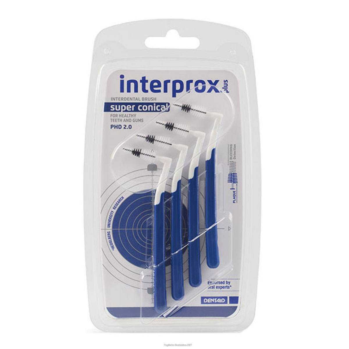 Cerca Offerte di interprox plus super conical 4 scovolini blu anti-placca e anti-carie per spazi interdentali medi e acquista online