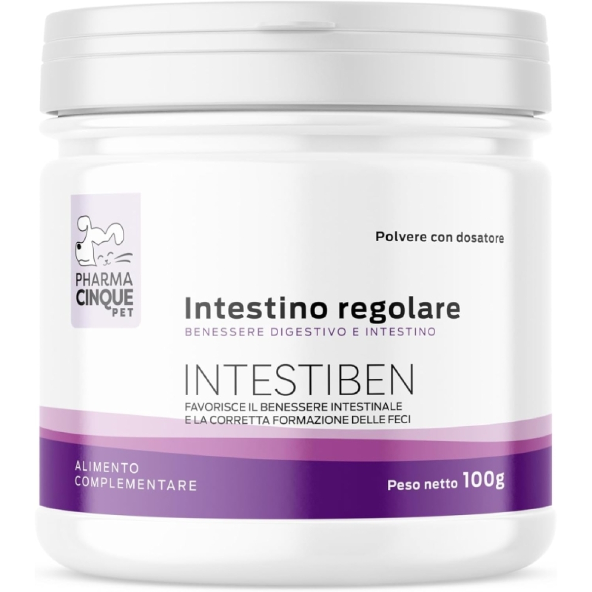 Cerca Offerte di Intestiben intestino regolare - alimento complementare per cani e gatti 100 gr e acquista online