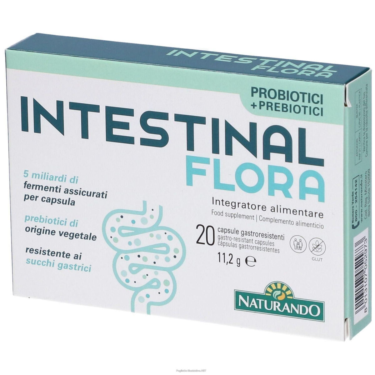 Cerca Offerte di intestinal flora 20 capsule 4x11,2 g e acquista online