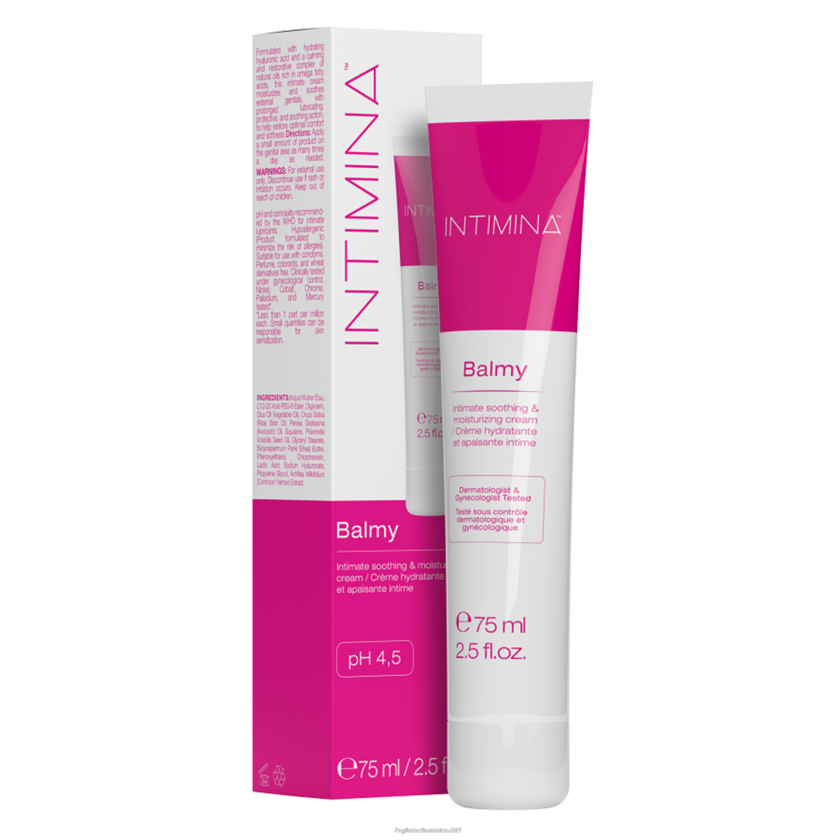 Cerca Offerte di intimina - balmy crema intima idratante e riparatrice confezione 75 ml e acquista online