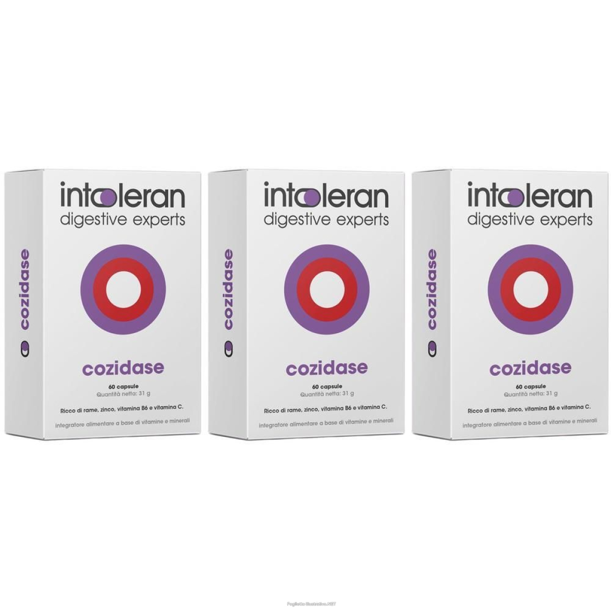 Cerca Offerte di intoleran cozidase capsule gamma istamina 3x31 g e acquista online