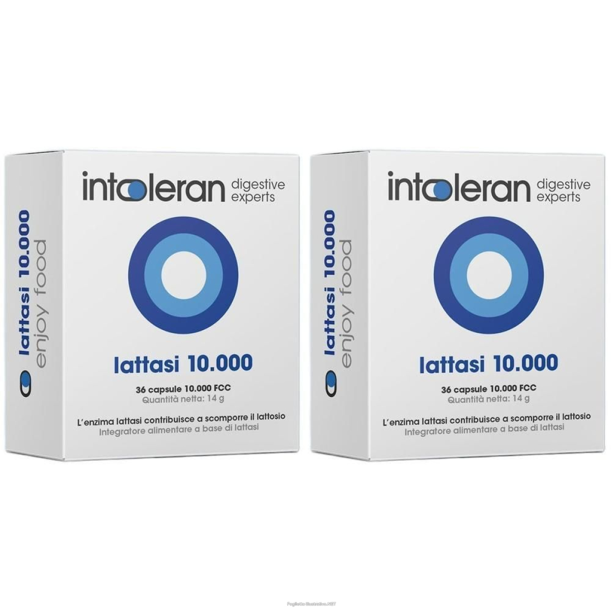 Cerca Offerte di intoleran lattasi 10.000 capsule gamma 2x14 g e acquista online