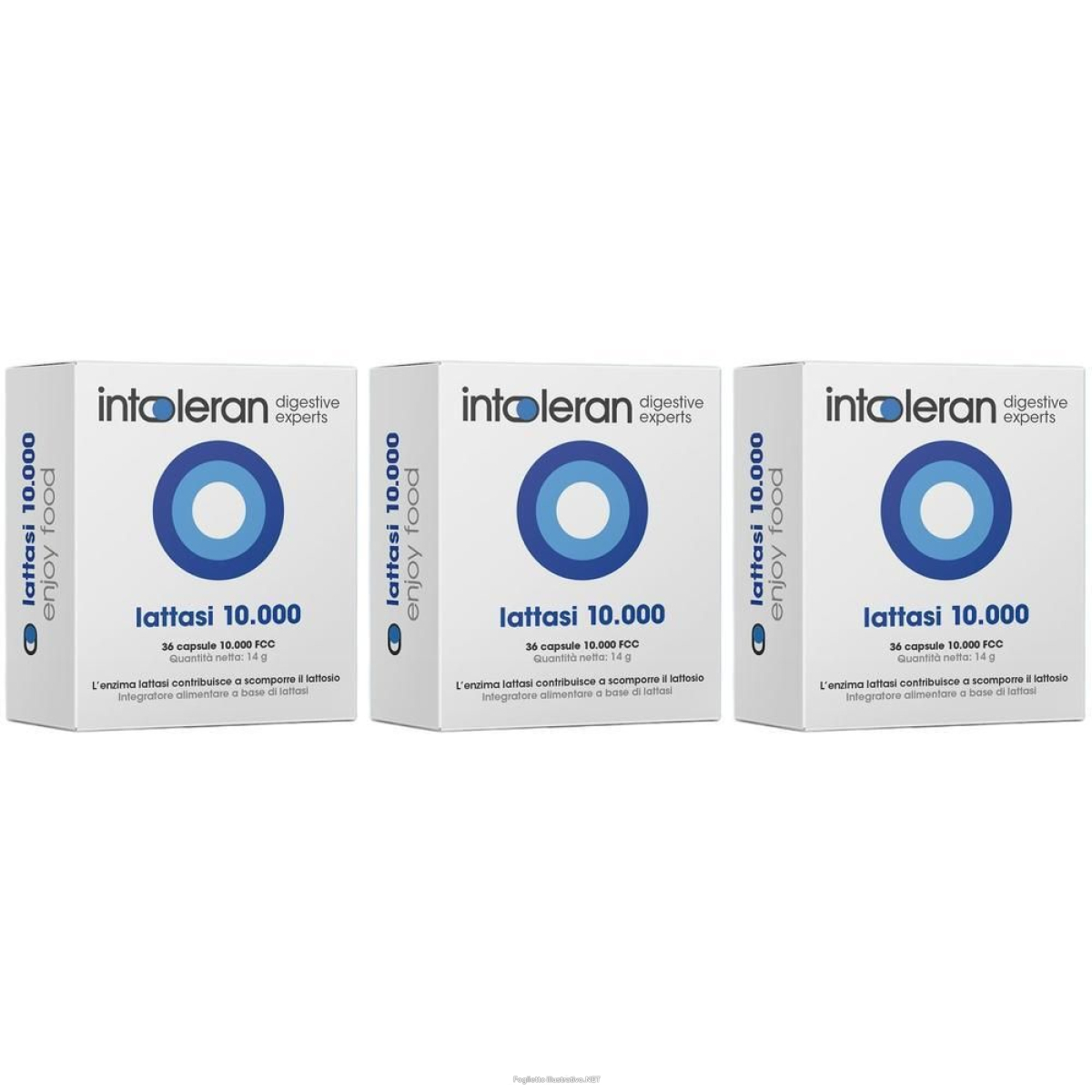 Cerca Offerte di intoleran lattasi 10.000 capsule gamma 3x14 g e acquista online