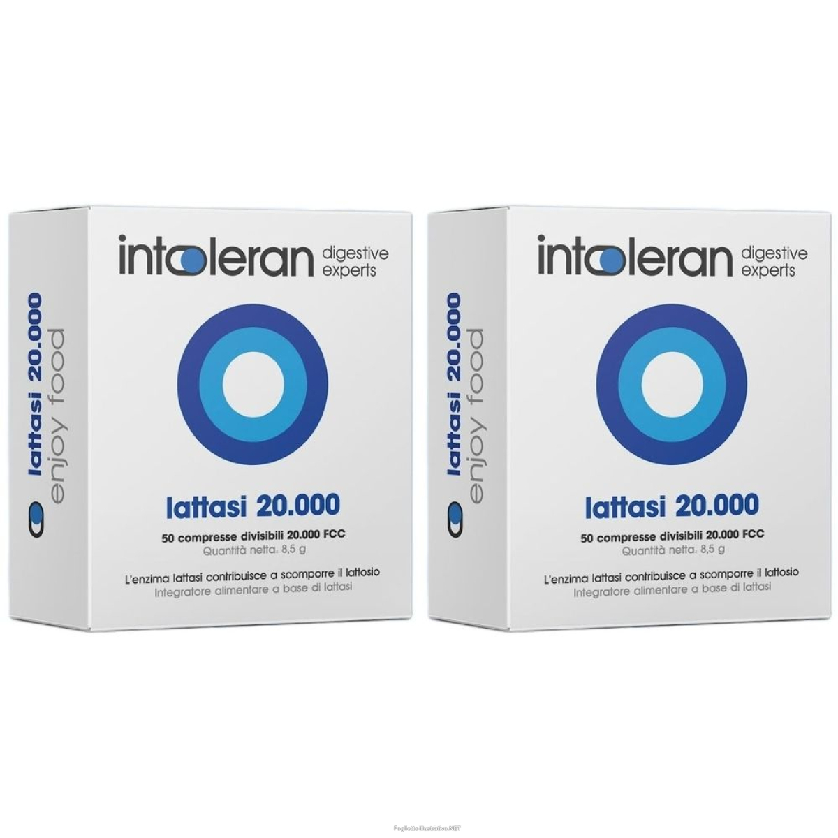 Cerca Offerte di intoleran lattasi 20.000 compresse divisibili gamma set da 2 e acquista online