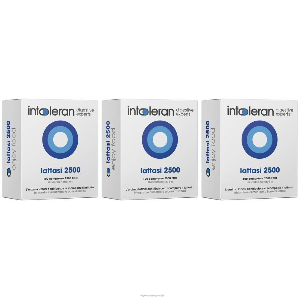 Cerca Offerte di intoleran lattasi 2500 compresse gamma 3x6 g e acquista online