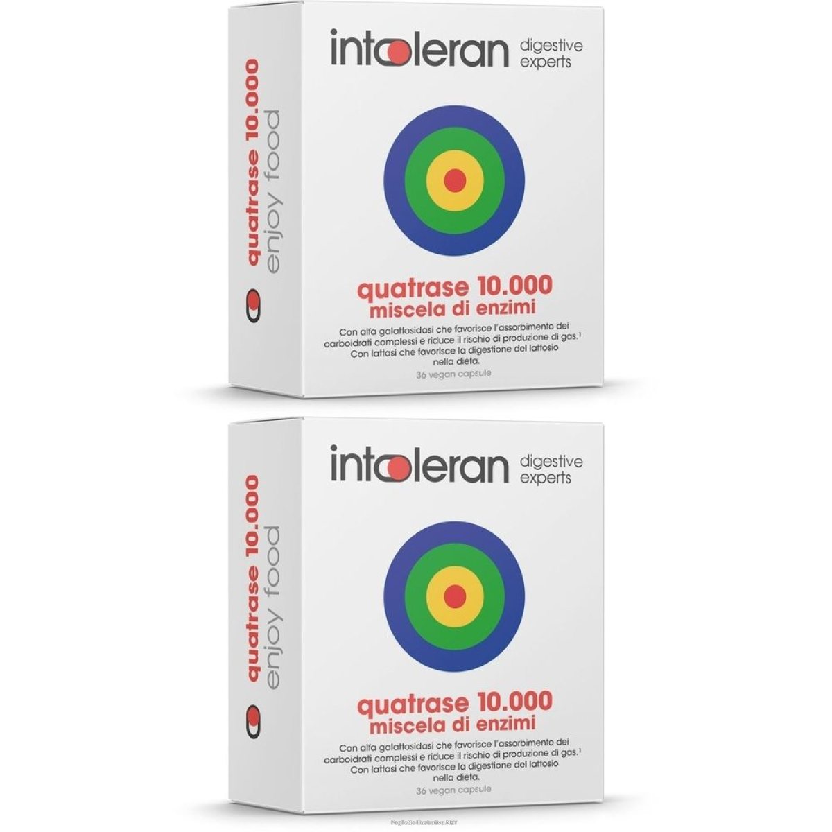 Cerca Offerte di intoleran quatrase 10.000 (quatrase forte), capsule, gamma fodmap set e acquista online