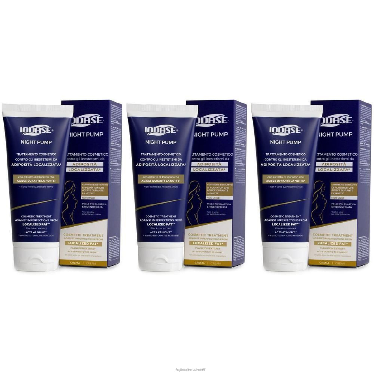 Cerca Offerte di iodase night pump 3x200 ml crema notte e acquista online
