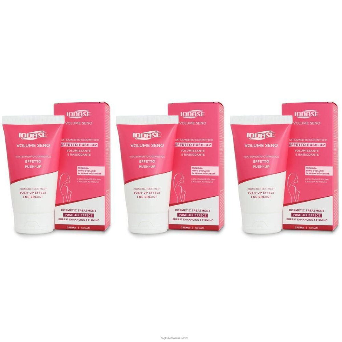 Cerca Offerte di iodase volume seno crema 150 ml 3x150 ml e acquista online