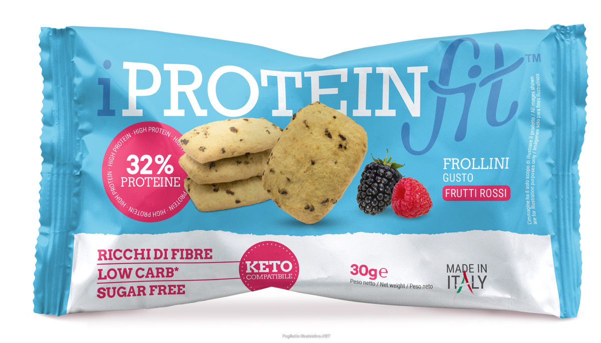 Cerca Offerte di iproteinfit frollini al gusto mora con lamponi 3%, 30 g e acquista online