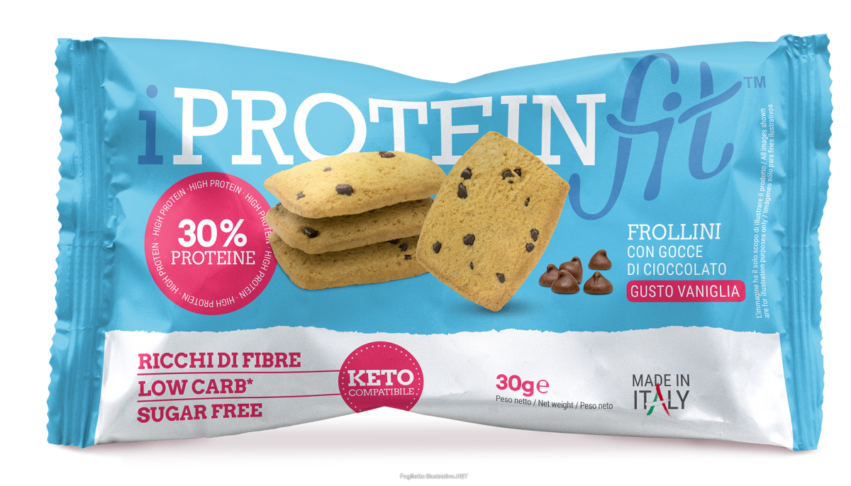 Cerca Offerte di iproteinfit frollini vaniglia con gocce di cioccolato, 30 g e acquista online