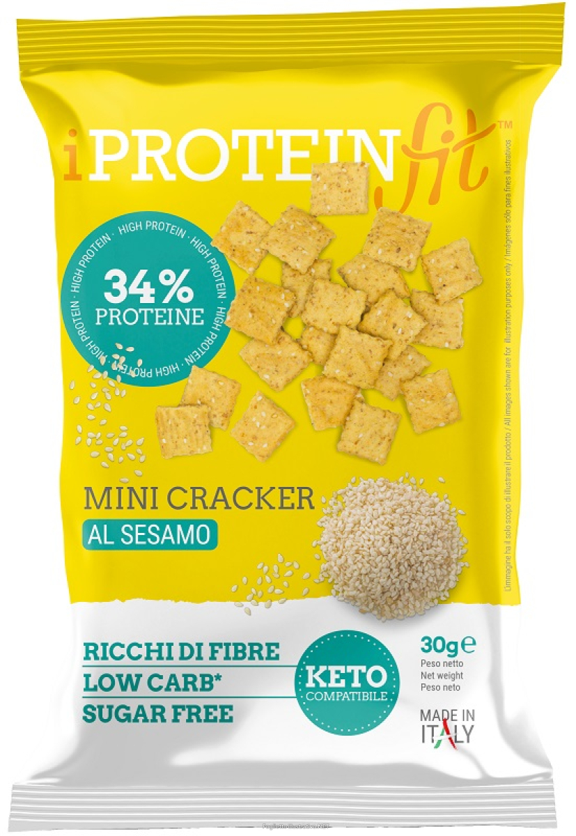 Cerca Offerte di iproteinfit mini cracker sesamo, 30 g e acquista online