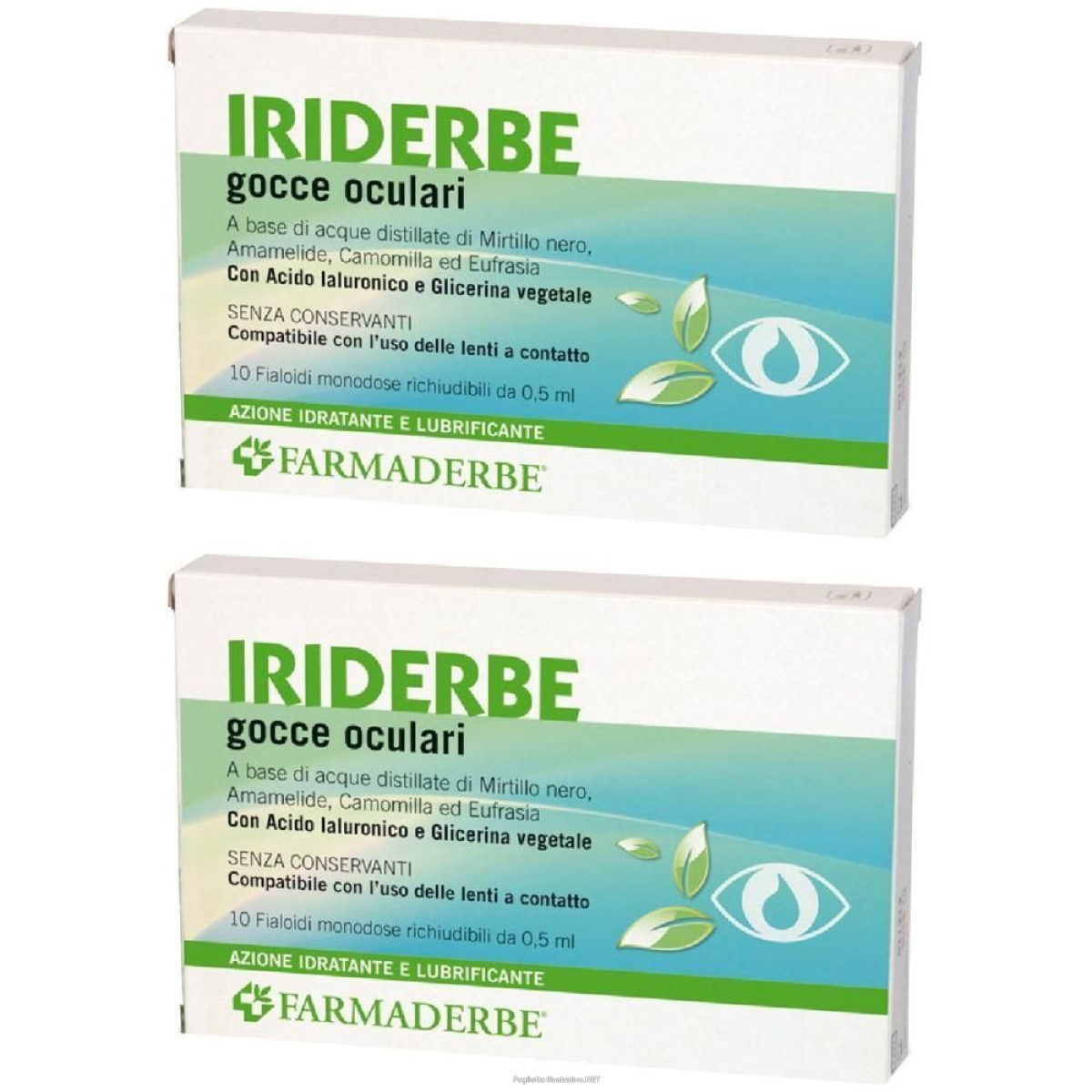 Cerca Offerte di iriderbe gocce oculari monodosi 10 flaconcini da 0,5ml 2x10x0,5 ml pip e acquista online