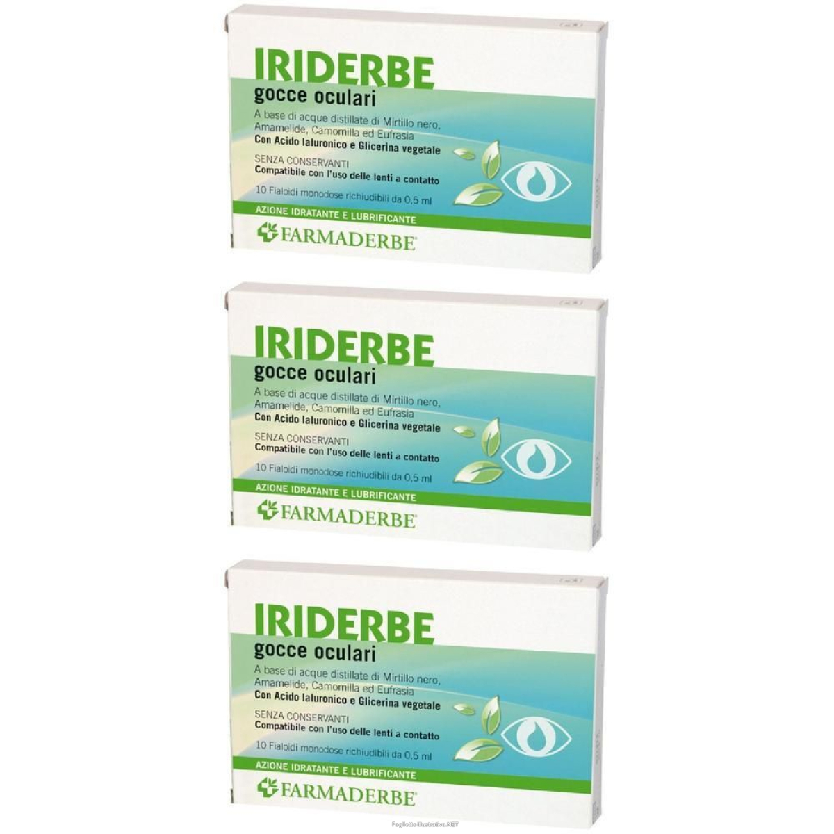 Cerca Offerte di iriderbe gocce oculari monodosi 10 flaconcini da 0,5ml 3x10x0,5 ml pip e acquista online
