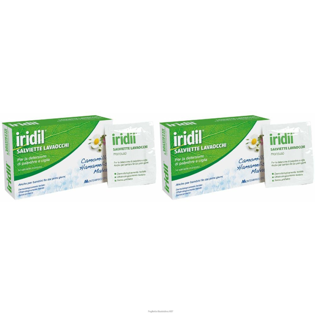 Cerca Offerte di iridil® salviette lavaocchi set da 2 2x28 pz e acquista online