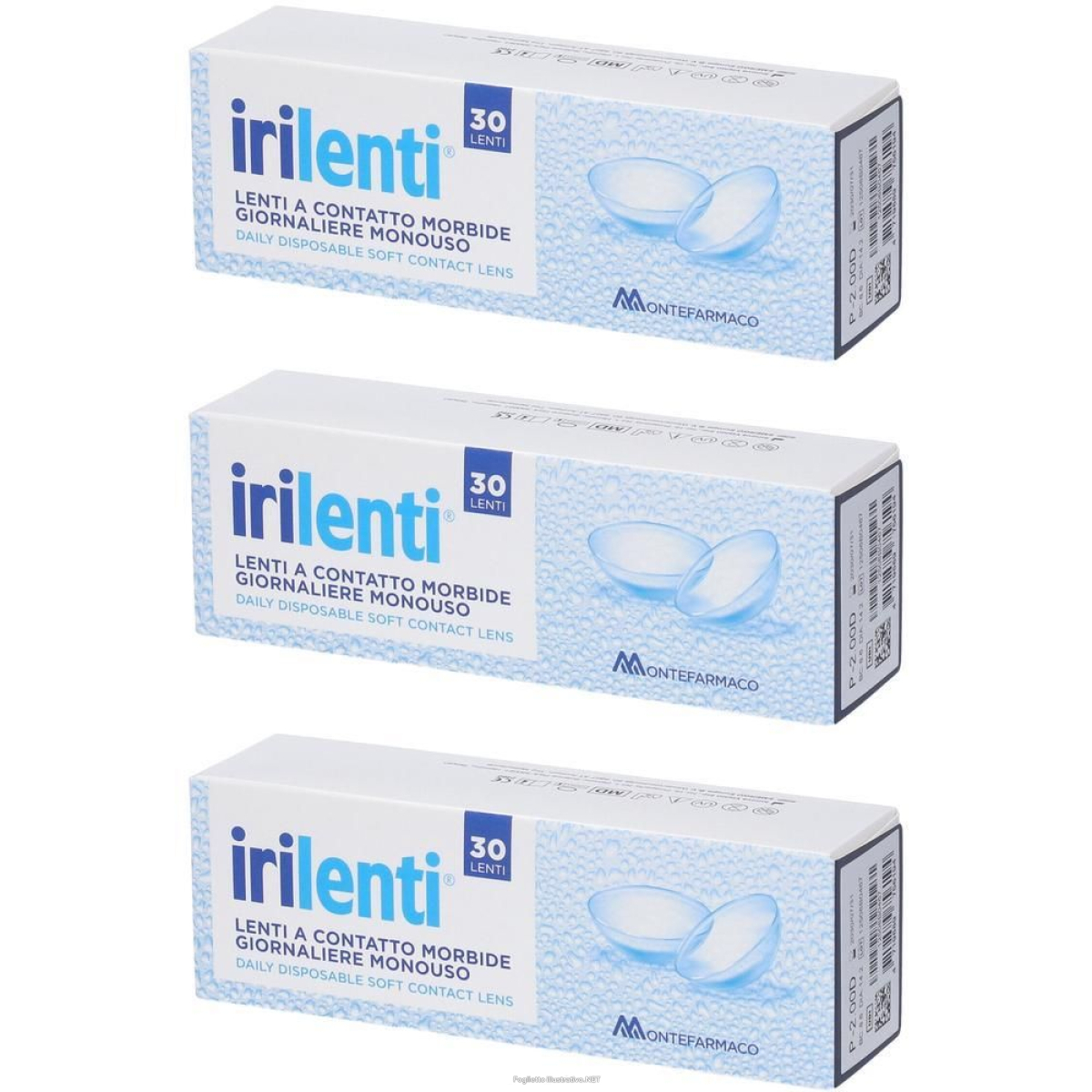 Cerca Offerte di irilenti lenti a contatto giornaliere daily -2,00 3x30 st e acquista online