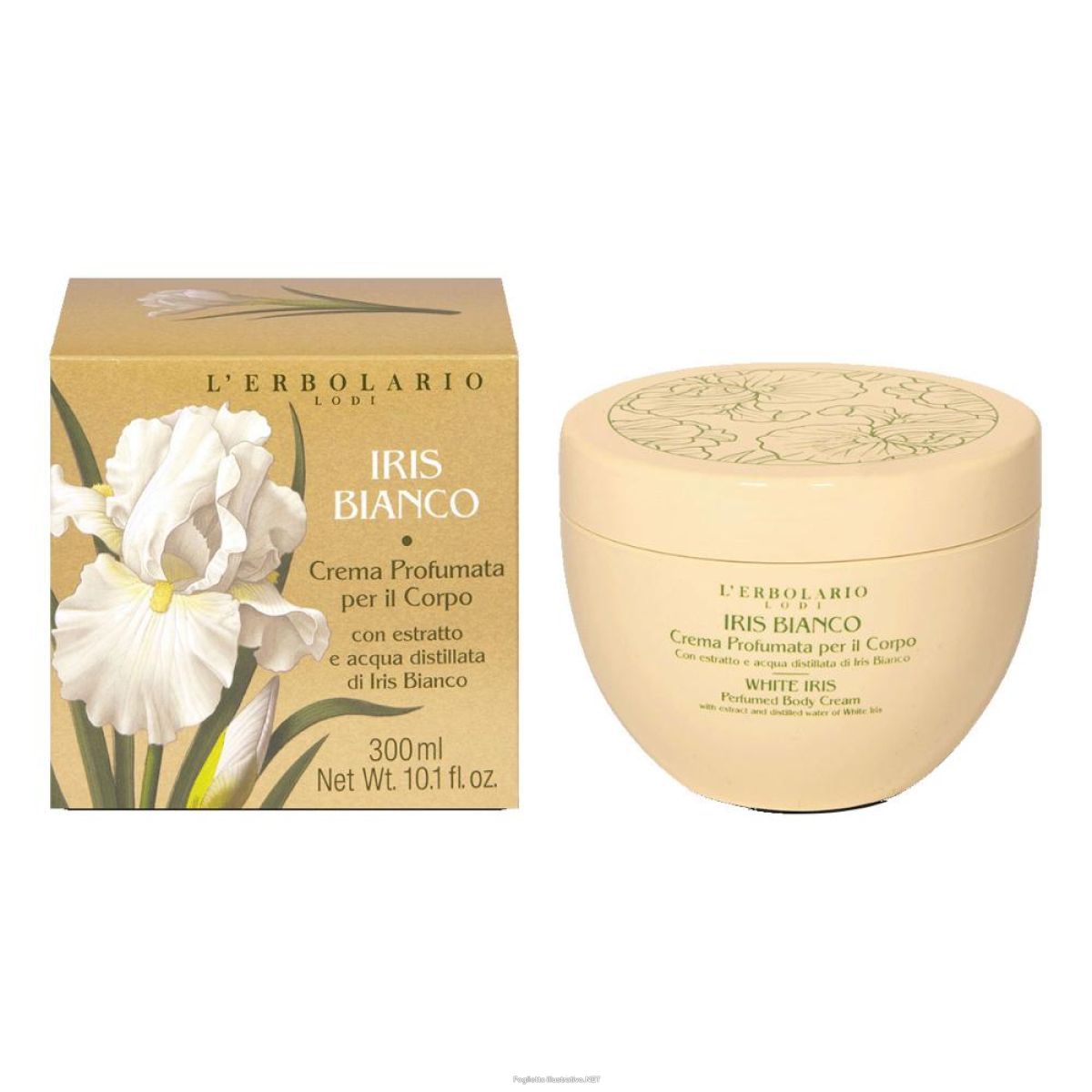 Cerca Offerte di iris bianco crema profumata corpo 300 ml e acquista online