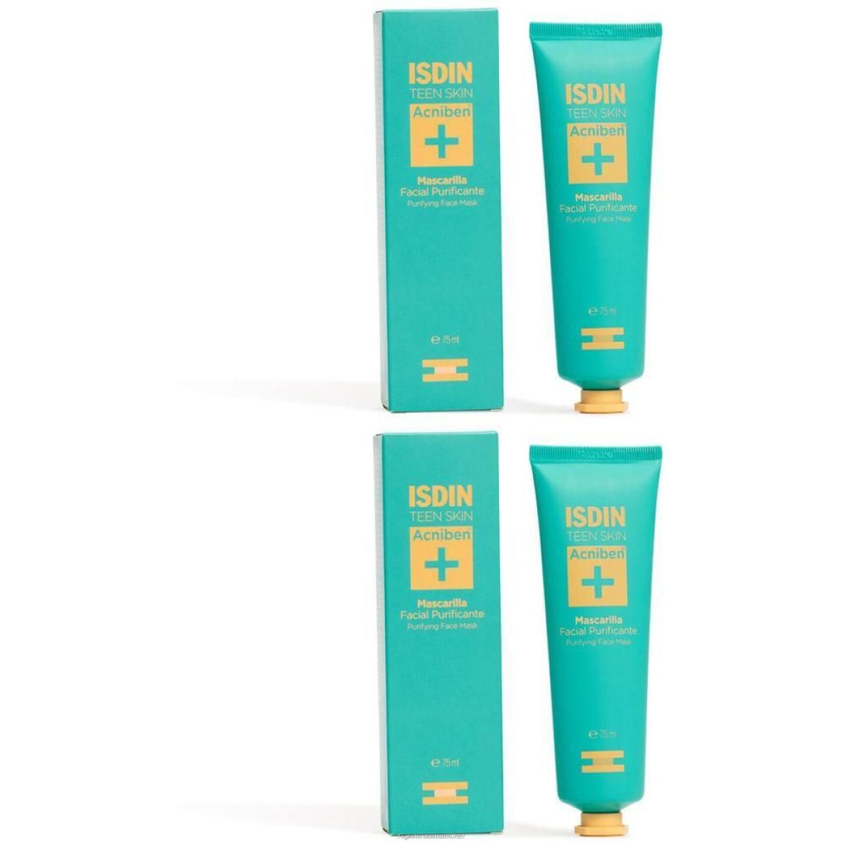 Cerca Offerte di isdin acniben face mask maschera viso purificante 2x75 ml e acquista online