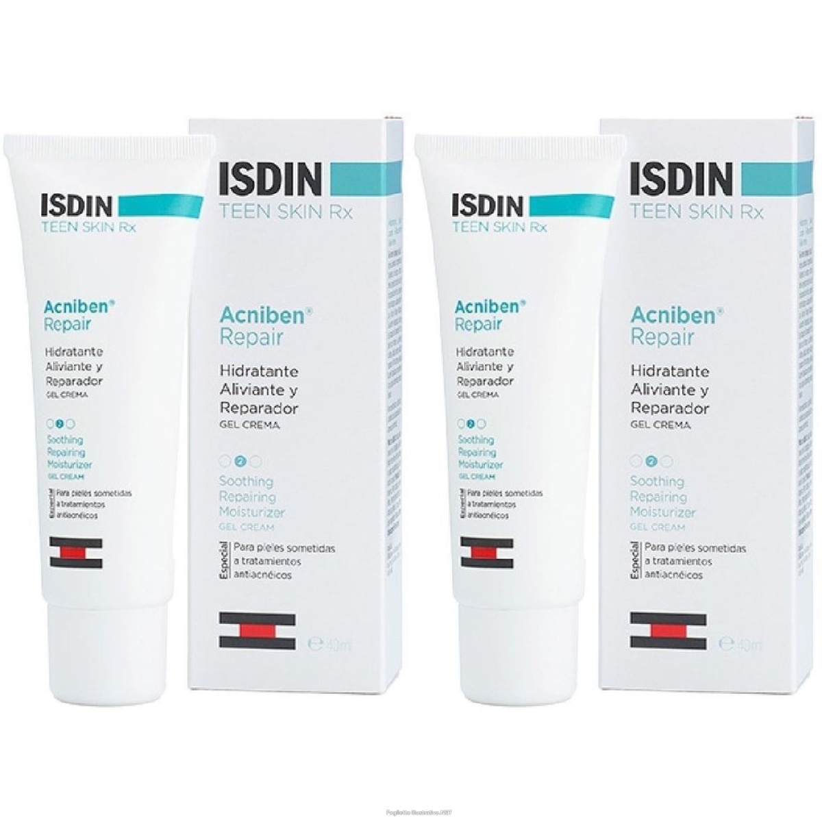 Cerca Offerte di isdin acniben® repair set da 2 2x40 ml gel e acquista online