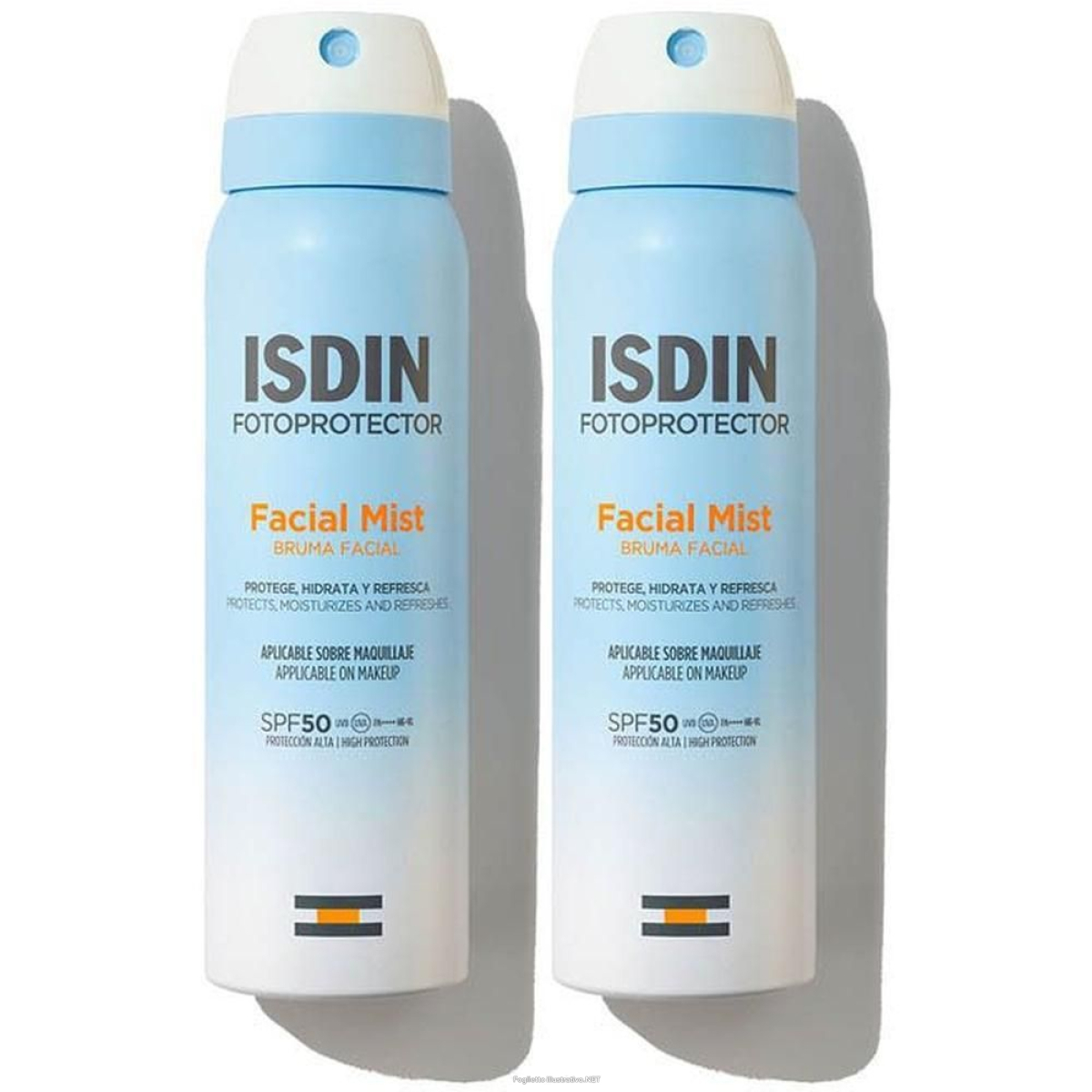 Cerca Offerte di isdin fotoprotector bruma viso spf 50 2x100 ml e acquista online