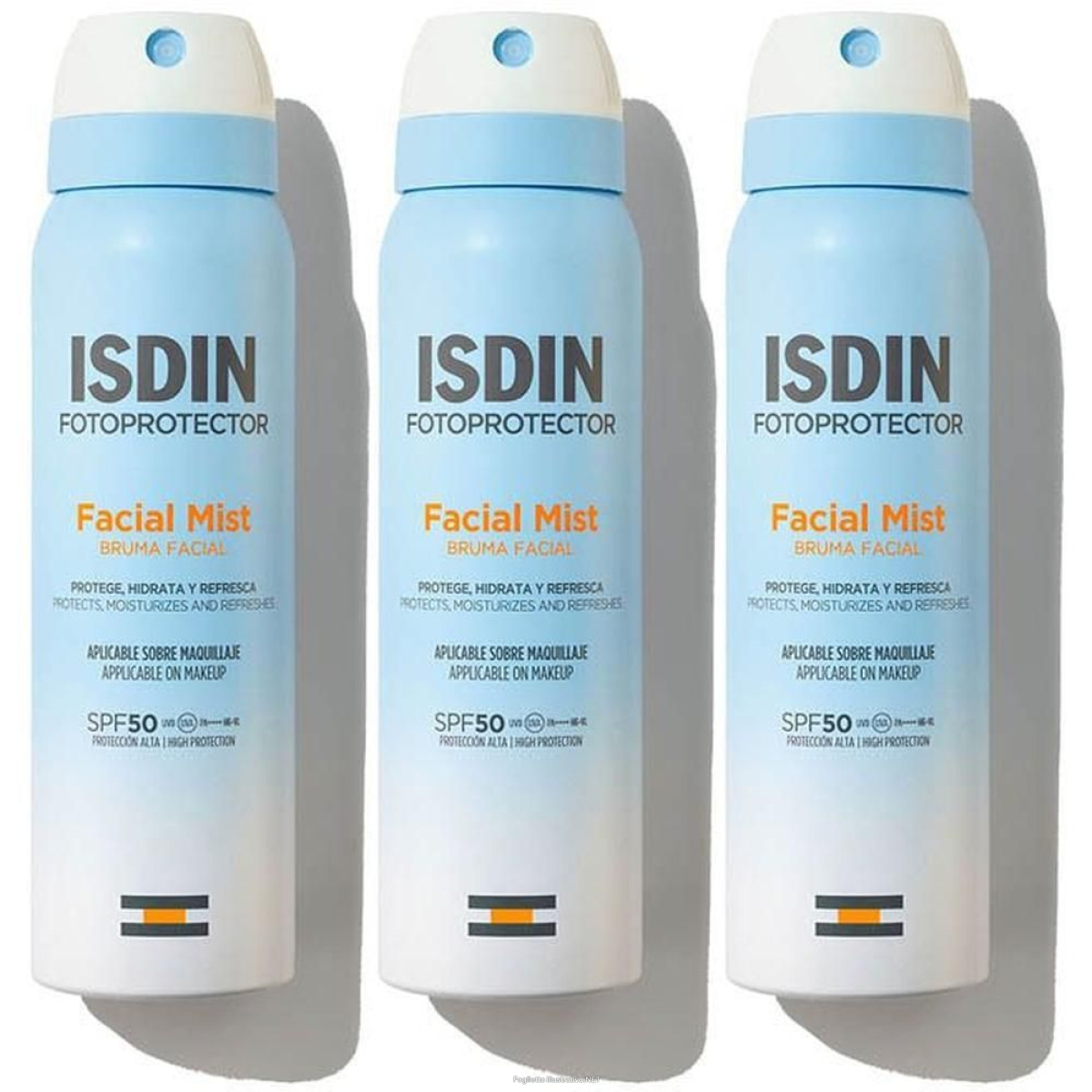 Cerca Offerte di isdin fotoprotector bruma viso spf 50 3x100 ml e acquista online