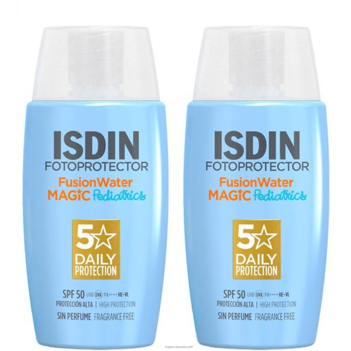 Cerca Offerte di isdin fotoprotector fusion water magic pediatrics fluido spf 50 2x50 m e acquista online
