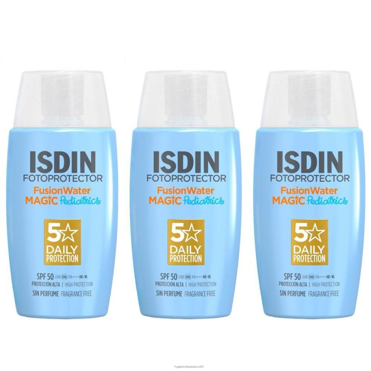 Cerca Offerte di isdin fotoprotector fusion water magic pediatrics fluido spf 50 3x50 m e acquista online