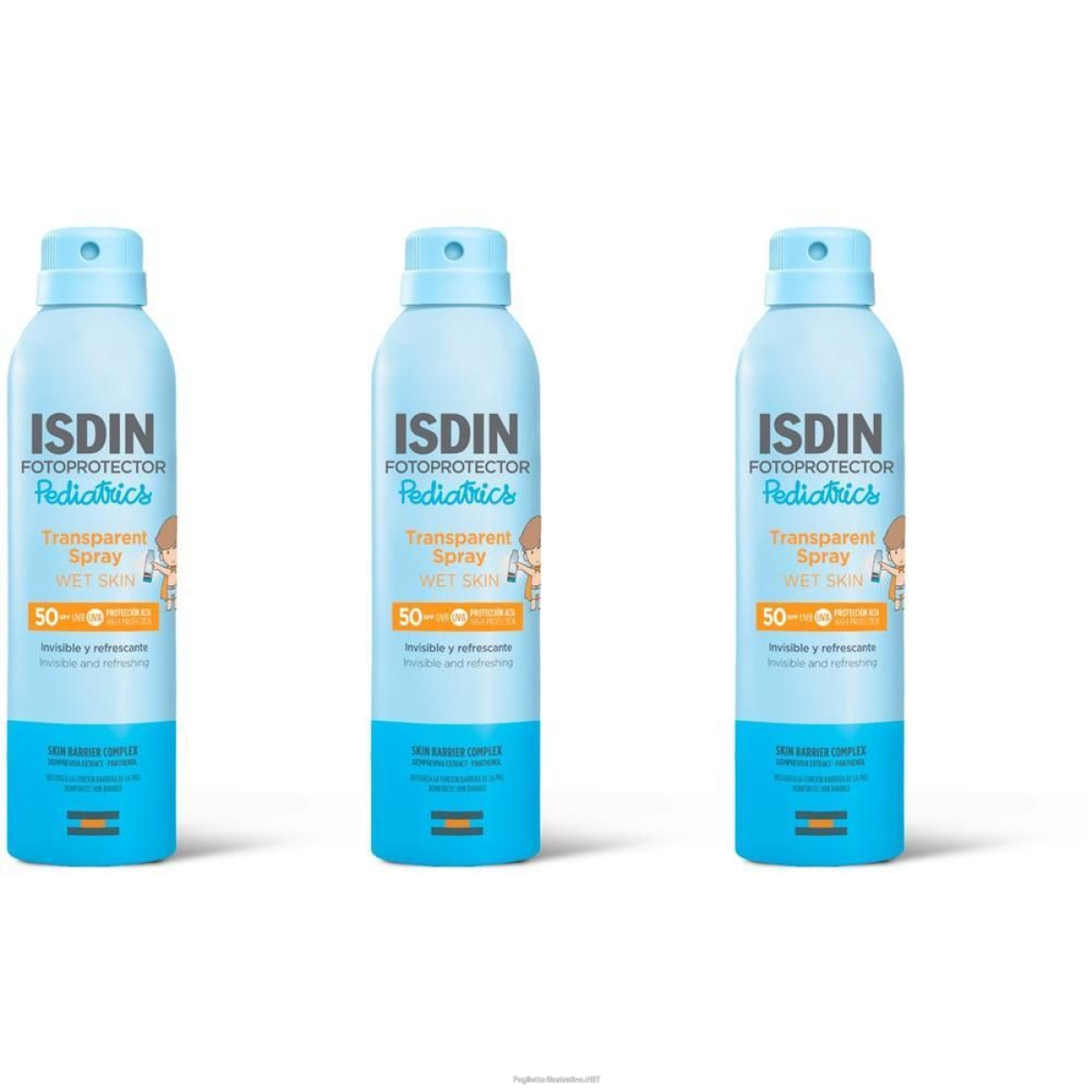 Cerca Offerte di isdin fotoprotector pediatrics spray trasparente spf 50 3x250 ml e acquista online