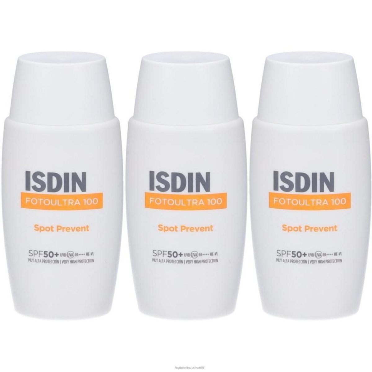 Cerca Offerte di isdin fotoultra 100 spot prevent spf50+ 3x50 ml e acquista online